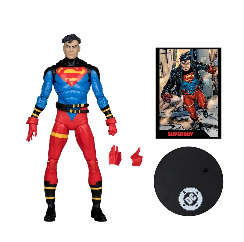 DC Direct Page Punchers Superboy (Superboy #1) 7-Inch Figure with Comic 