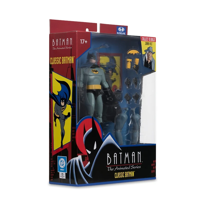 Batman: The Animated Series Classic Batman 6-Inch Build-A Figure 