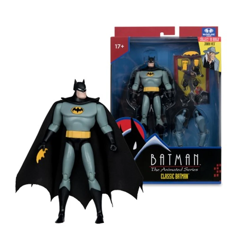 Batman: The Animated Series Classic Batman 6-Inch Build-A Figure 