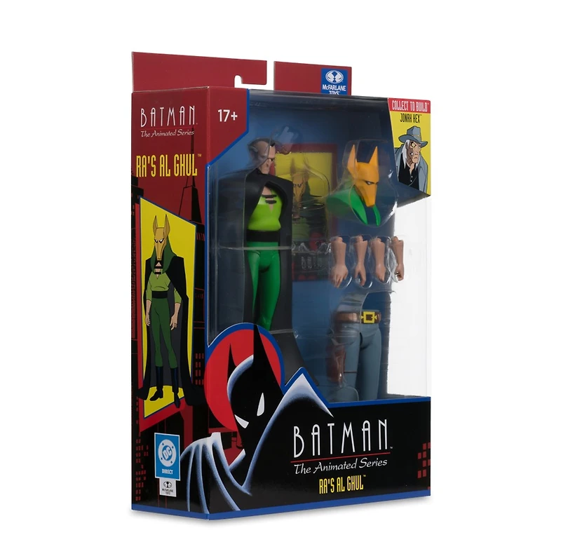 Batman: The Animated Series Ras Al Ghul 6-Inch Build-A Figure 