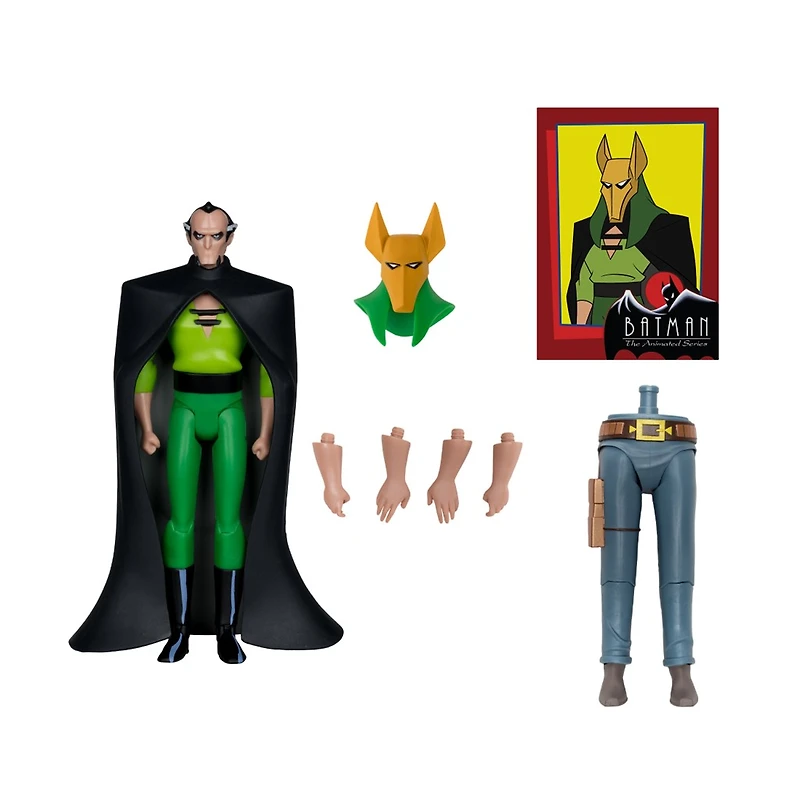 Batman: The Animated Series Ras Al Ghul 6-Inch Build-A Figure 