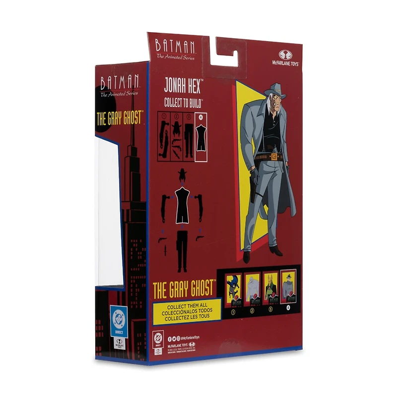 Batman: The Animated Series The Gray Ghost 6-Inch Build-A Figure 