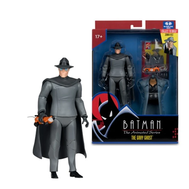 Batman: The Animated Series The Gray Ghost 6-Inch Build-A Figure 
