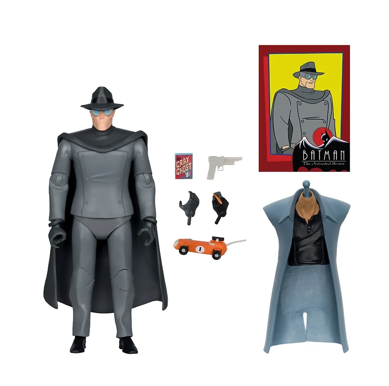 Batman: The Animated Series The Gray Ghost 6-Inch Build-A Figure 