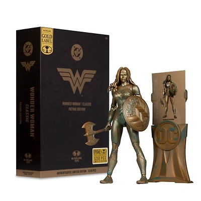 DC Multiverse Wonder Woman (Classic) Patina Edition Gold Label 7-Inch Action Figure 