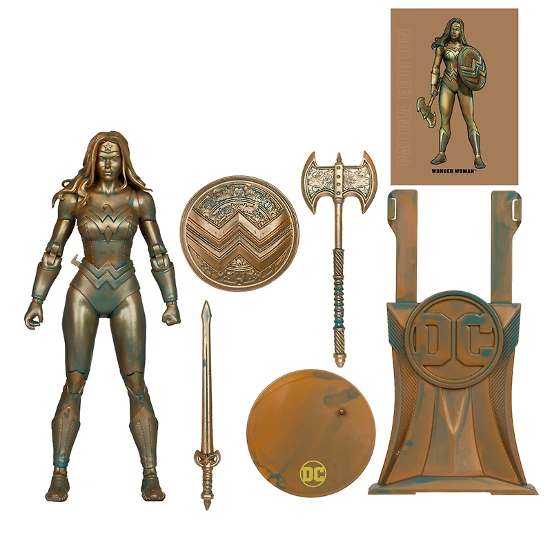DC Multiverse Wonder Woman (Classic) Patina Edition Gold Label 7-Inch Action Figure 