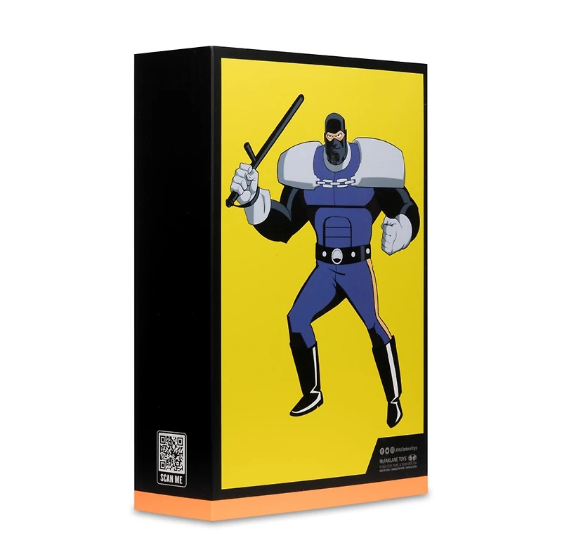 DC Direct Batman: The Animated Series Lock-Up Black Light Edition Gold Label 6-Inch Deluxe Action Figure