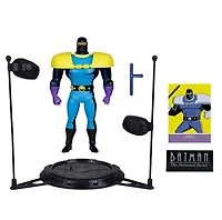 DC Direct Batman: The Animated Series Lock-Up Black Light Edition Gold Label 6-Inch Deluxe Action Figure