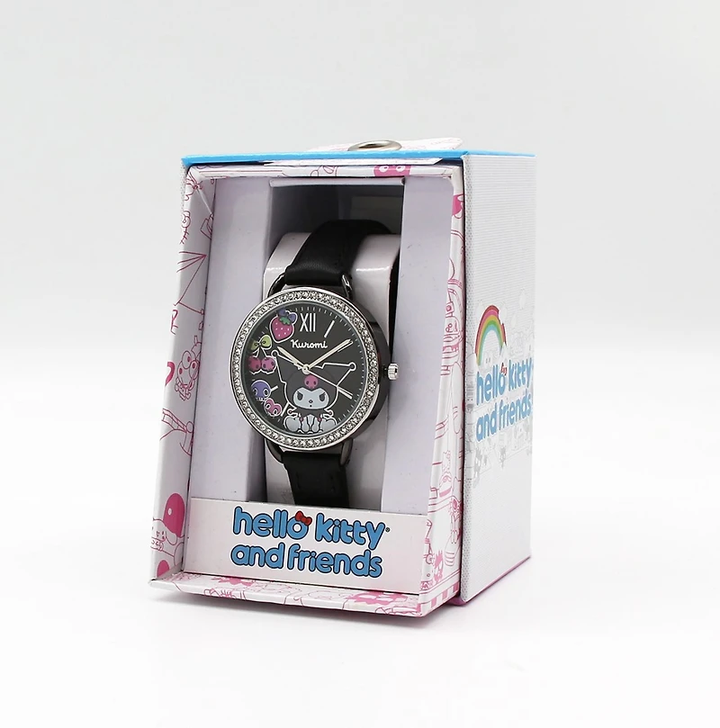 Sanrio Kuromi Black Analog  Watch