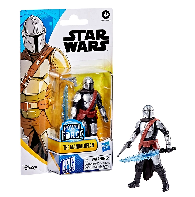 Star Wars Epic Hero Series The Mandalorian 4-Inch Action Figure 