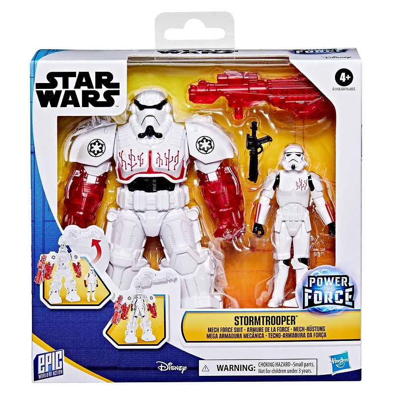 Star Wars Epic World of Action Stormtrooper Mech Force Suit