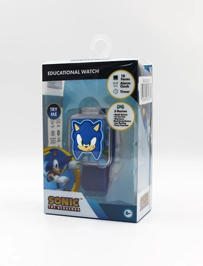 SEGA Sonic the Hedgehog Educational Learning Smart Watch