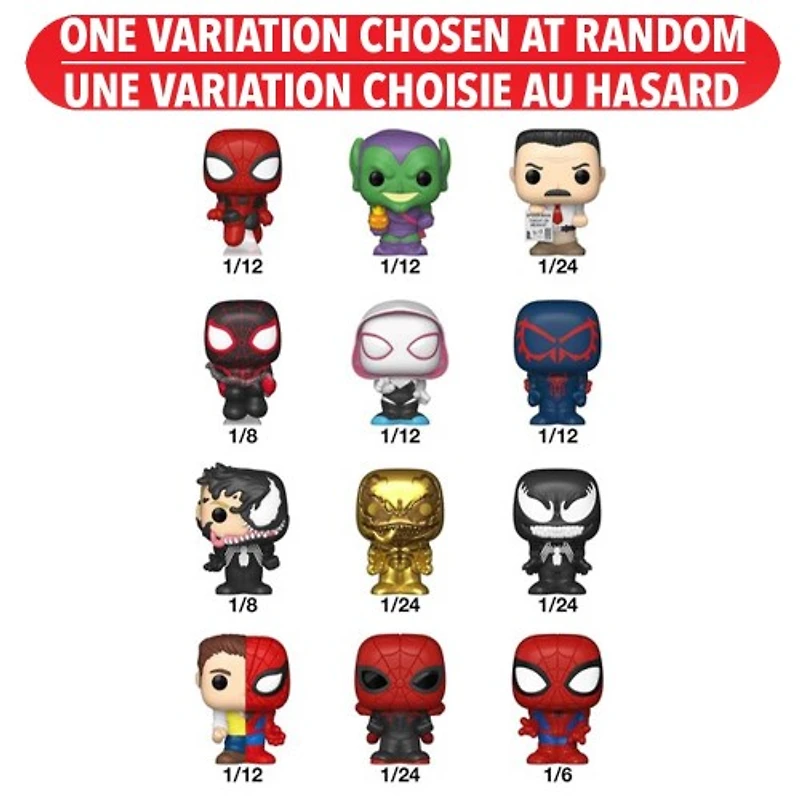 Bitty POP! Singles Spider-Man – One Variation Chosen at Random