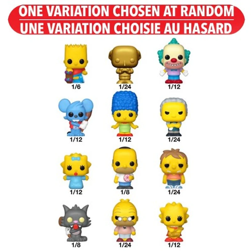 Bitty POP! Singles The Simpsons – One Variation Chosen at Random