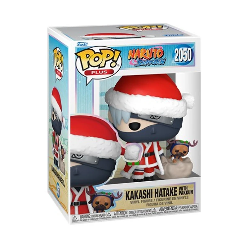 POP! Plus Naruto Kakashi Hatake with Pakkun Holiday Outfit 