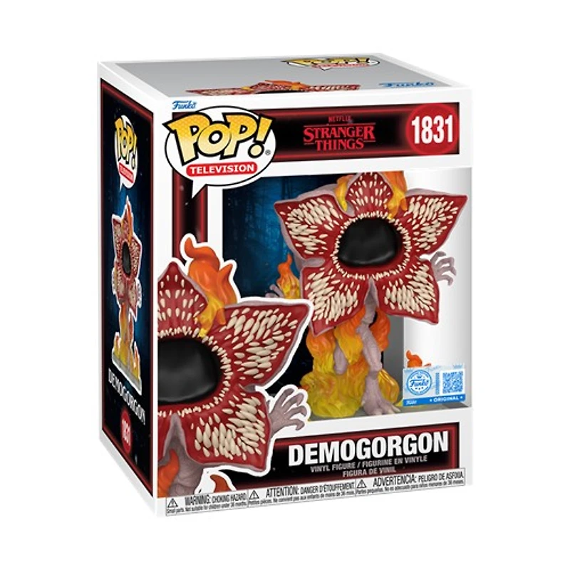 POP! Premium Demogorgon on Fire 