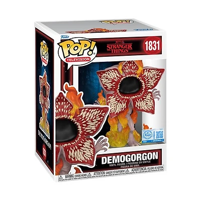 POP! Premium Demogorgon on Fire 