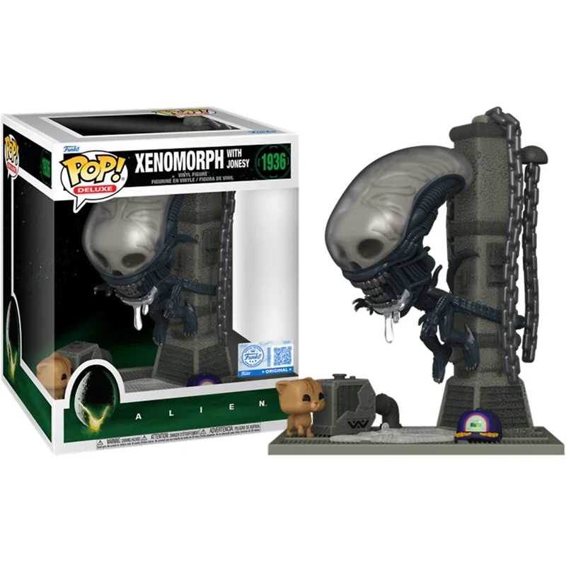 POP! Deluxe Alien Xenomorph with Jonesy 