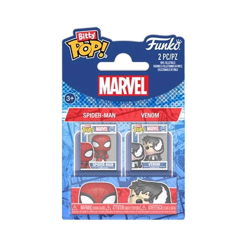 Bitty Pop! Spider-Man & Venom 2-Pack 