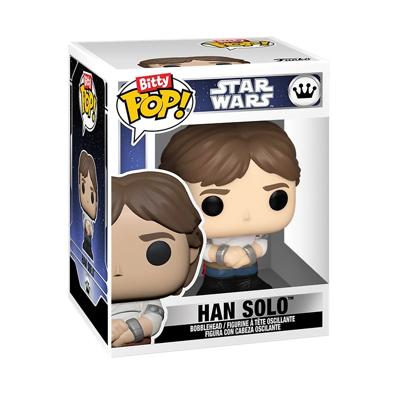 Bitty POP! Princess Leia & Han Solo 2-Pack 