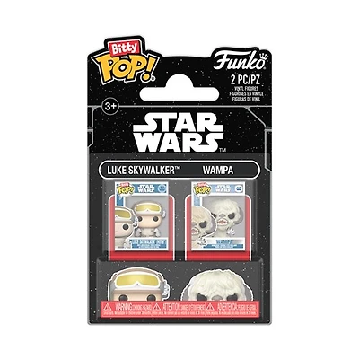 Bitty POP! Luke Skywalker & Wampa 2-Pack 