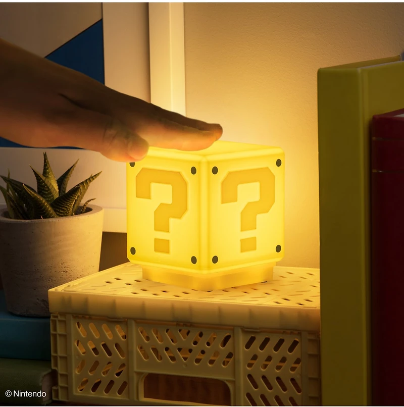 Super Mario Mini Question Block Light