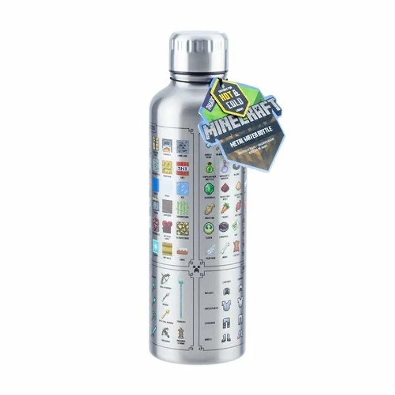 Minecraft Metal Water Bottle 