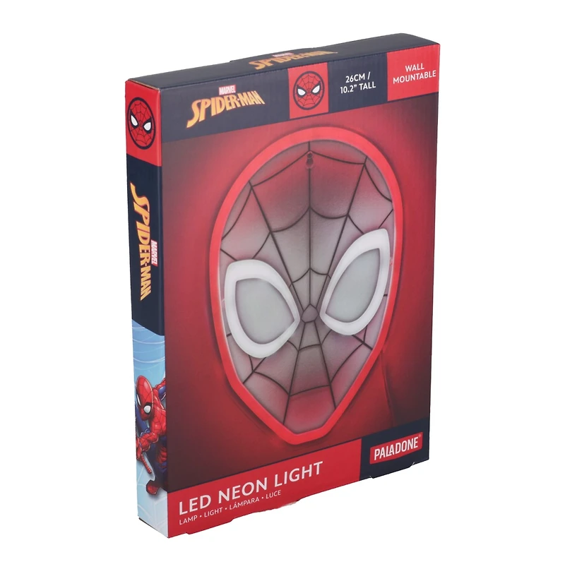 Lampe néon LED murale Spiderman