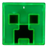 Lampe néon LED Minecraft Creeper