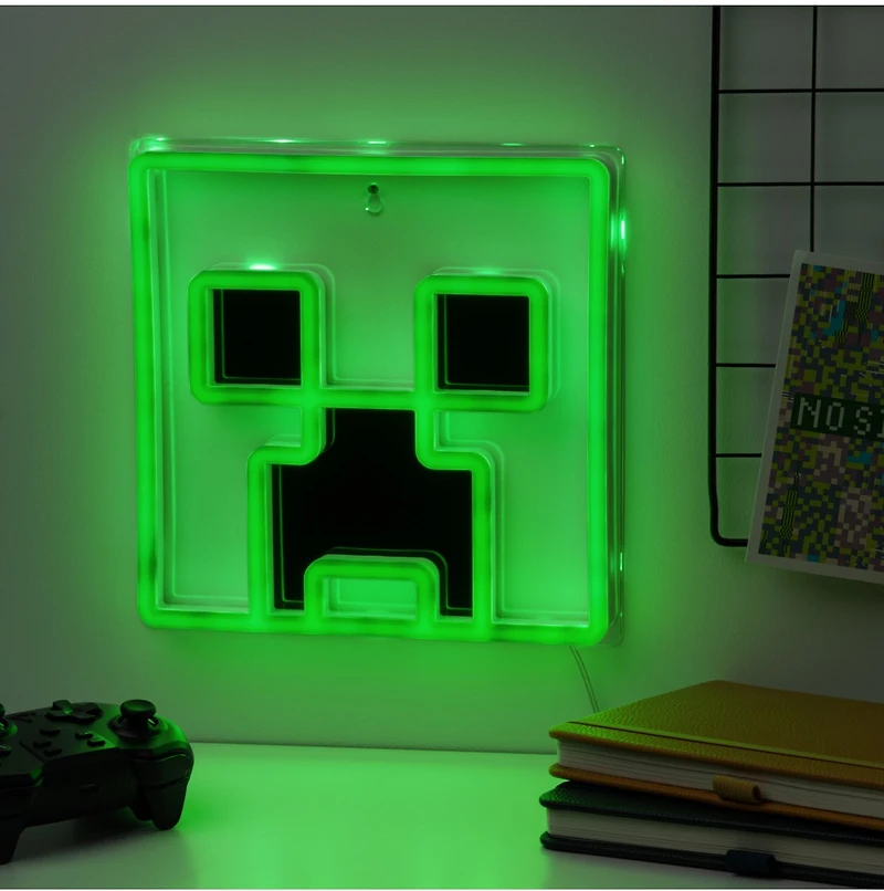 Minecraft Creeper LED Neon Light