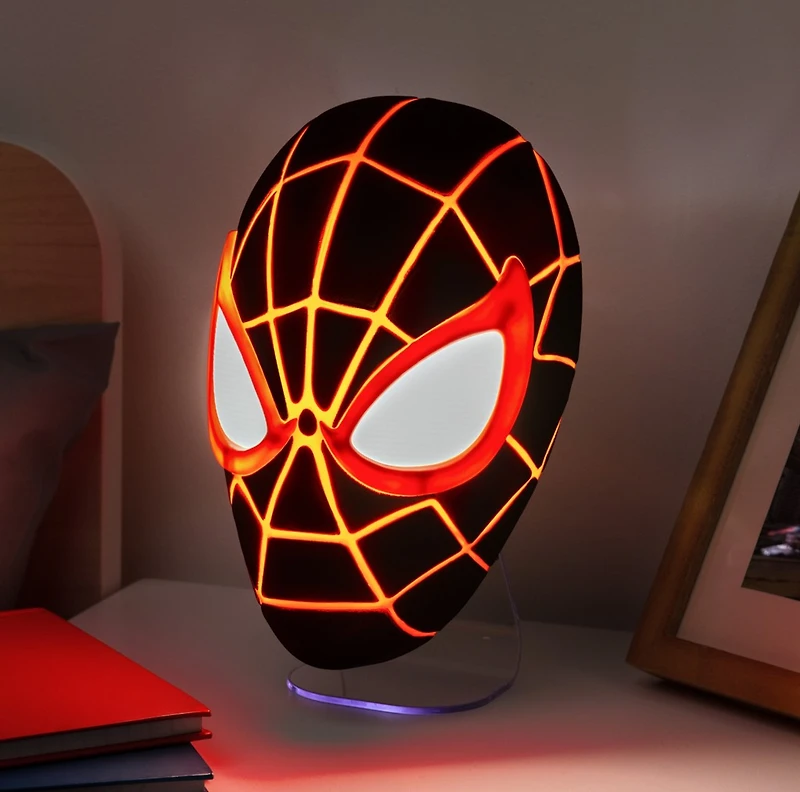 Marvel Spider-Man Miles Morales Mask Light
