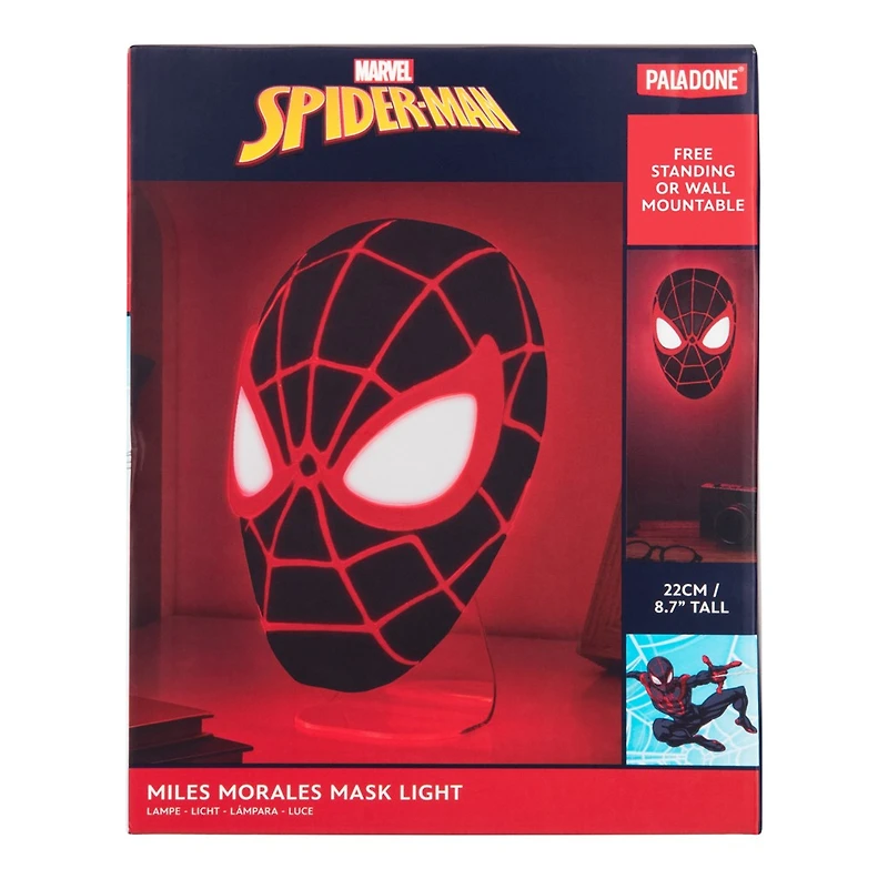 Marvel Spider-Man Miles Morales Mask Light
