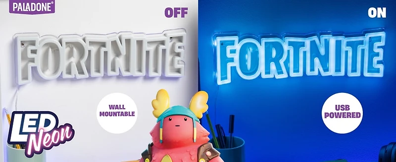 Fortnite Wall Mountable LED Neon Light 