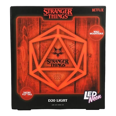 Lumière néon LED Stranger Things