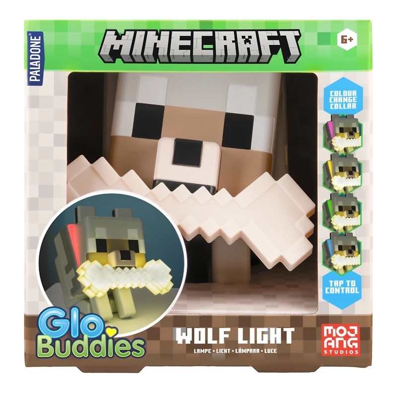 Minecraft GloBuddies Wolf Light 