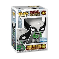 POP! Zombie Wolverine (Black & White) (Glow) 