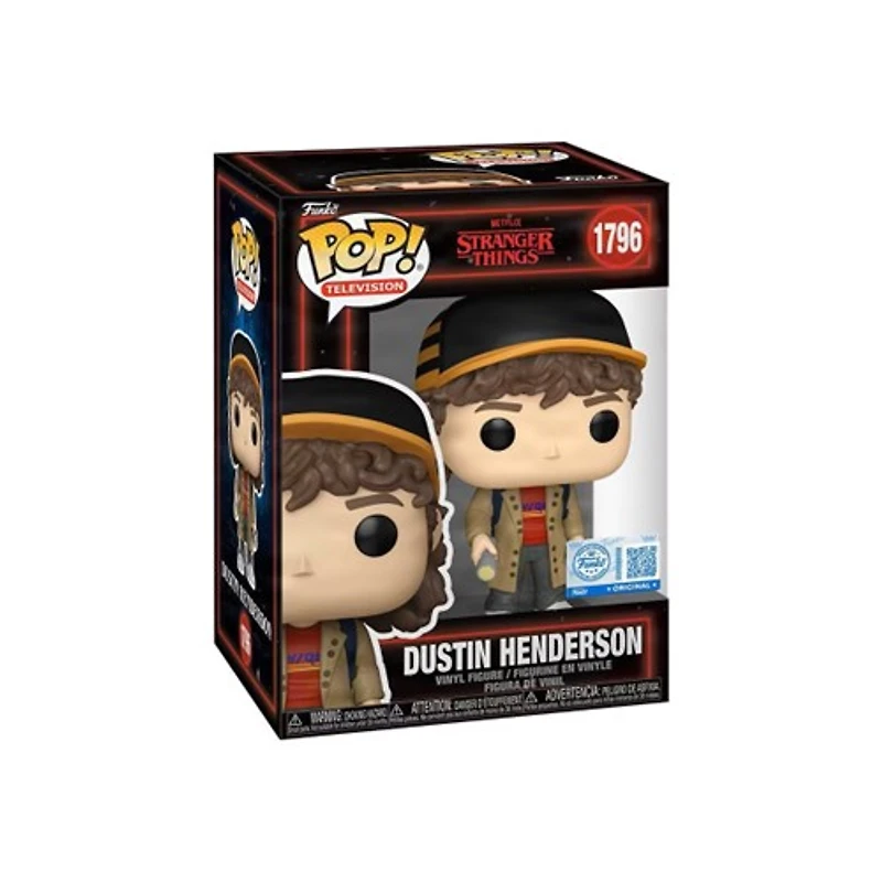 POP! Television: Netflix Stranger Things - Dustin Henderson Vinyl Figure 