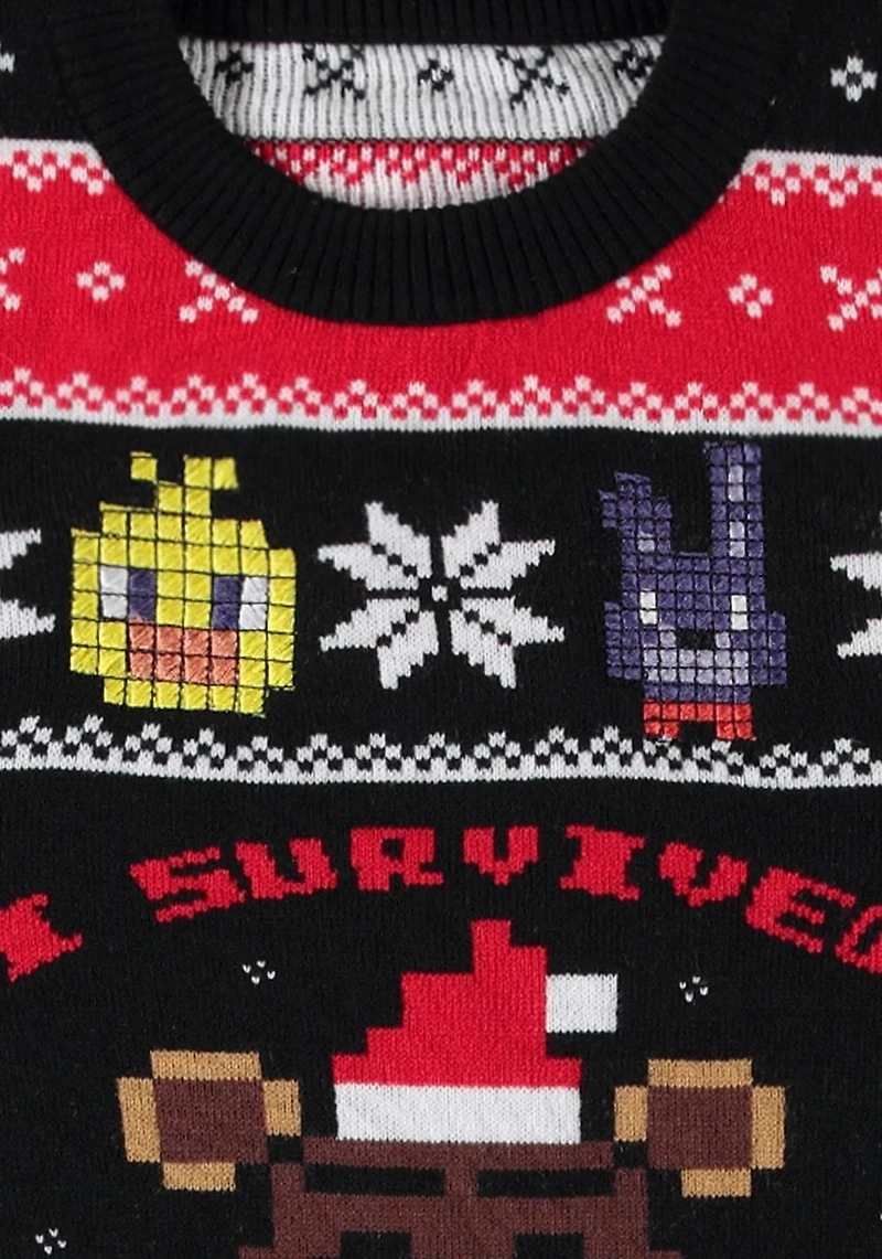 Five Nights At Freddys Black Christmas Sweater