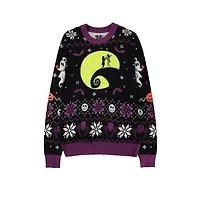 The Nightmare Before Christmas Black Christmas Sweater