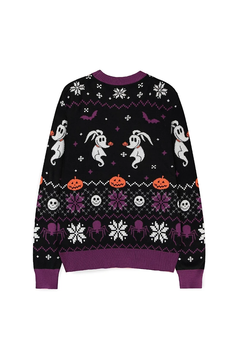 The Nightmare Before Christmas Black Christmas Sweater