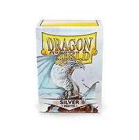 Dragon Shield - Standard Size Sleeves - Matte - Argent (100) 