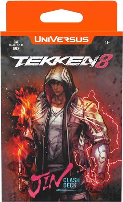 UniVersus: Tekken 8: Clash Deck - Jin - Ready to Play Character Deck, Deck-Building Battle Collectible