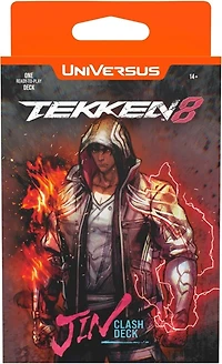 UniVersus: Tekken 8: Clash Deck - Jin - Ready to Play Character Deck, Deck-Building Battle Collectible