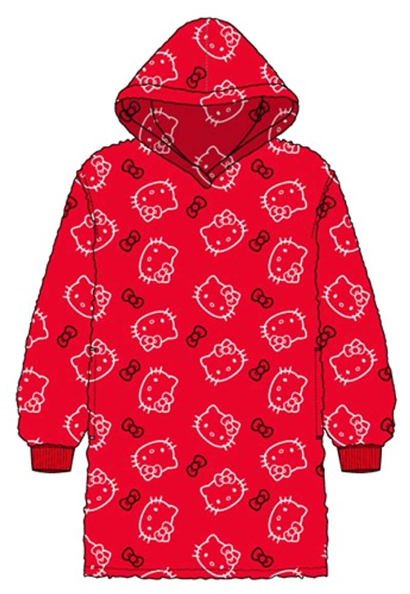 Hello Kitty Blanket Hoodie 