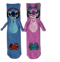 Lilo & Stitch: Stitch & Angel Magnet Hands Socks