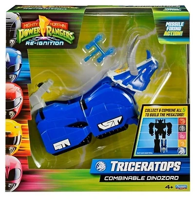 Power Rangers Re-Ignition 6 Inch Combinable Megazord - Triceratops 