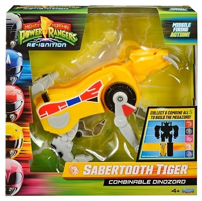 Power Rangers Re-Ignition 6-Inch Combinable Megazord - Sabertooth 