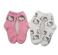 Hello Kitty : Chaussettes en micro-polyester - Lot de 2