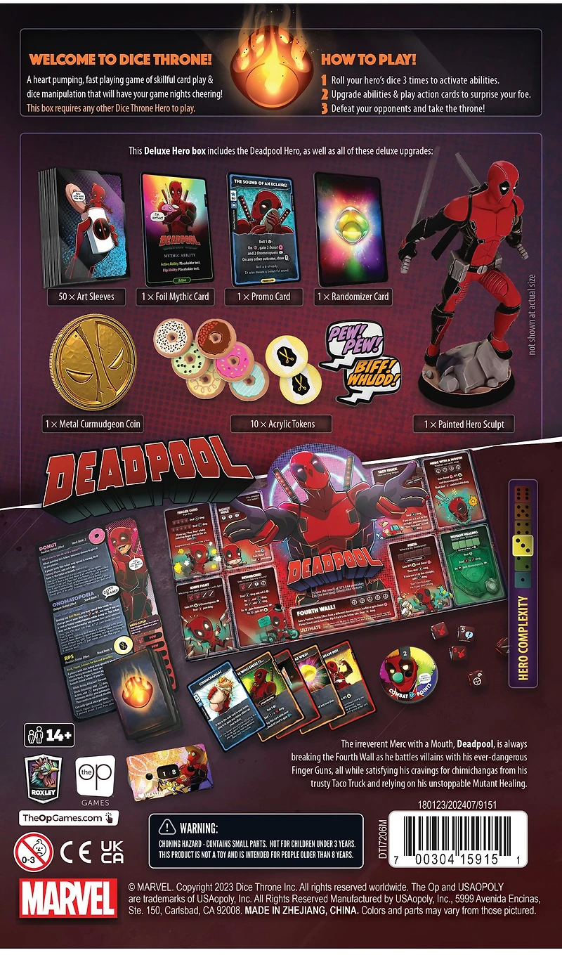 Marvel Dice Throne: Deadpool Deluxe Expansion 