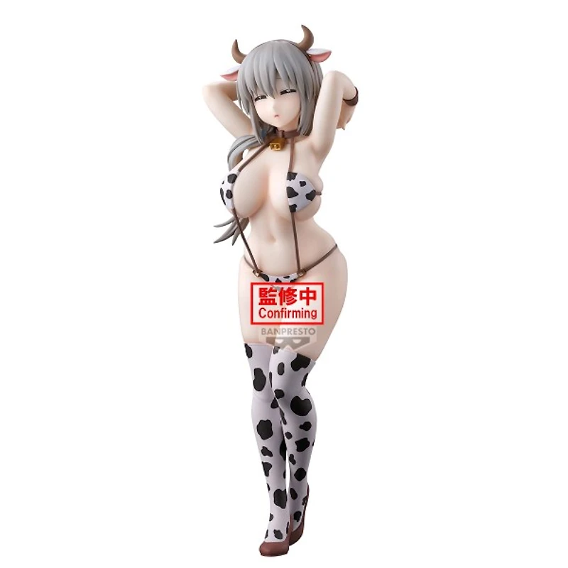 Uzaki-chan Wants to Hang Out! Uzaki Tsuki Cow print swimsuit Figure 